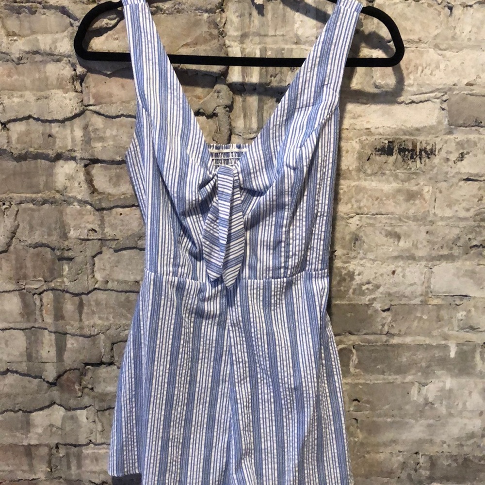 Cute striped romper